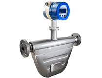 Sanitary Mass Flow Measuring mass liquid flow and density with the Coriolis effect with preciseness.